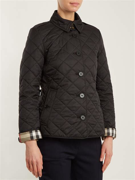 frankby quilted jacket burberry black|Burberry frankby puffer jacket.